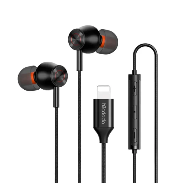Immerse Yourself in Superior Sound - Mcdodo Stereo Earphone for Lightning