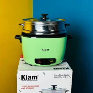 Kiam DRC 9704 2.8L Stainless Steel + Non-Stick Double Pot Rice Cooker